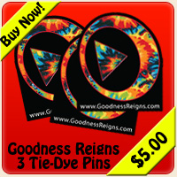 GR Tie Dye Pins